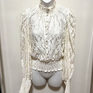 For Love and lemons Lace blouse